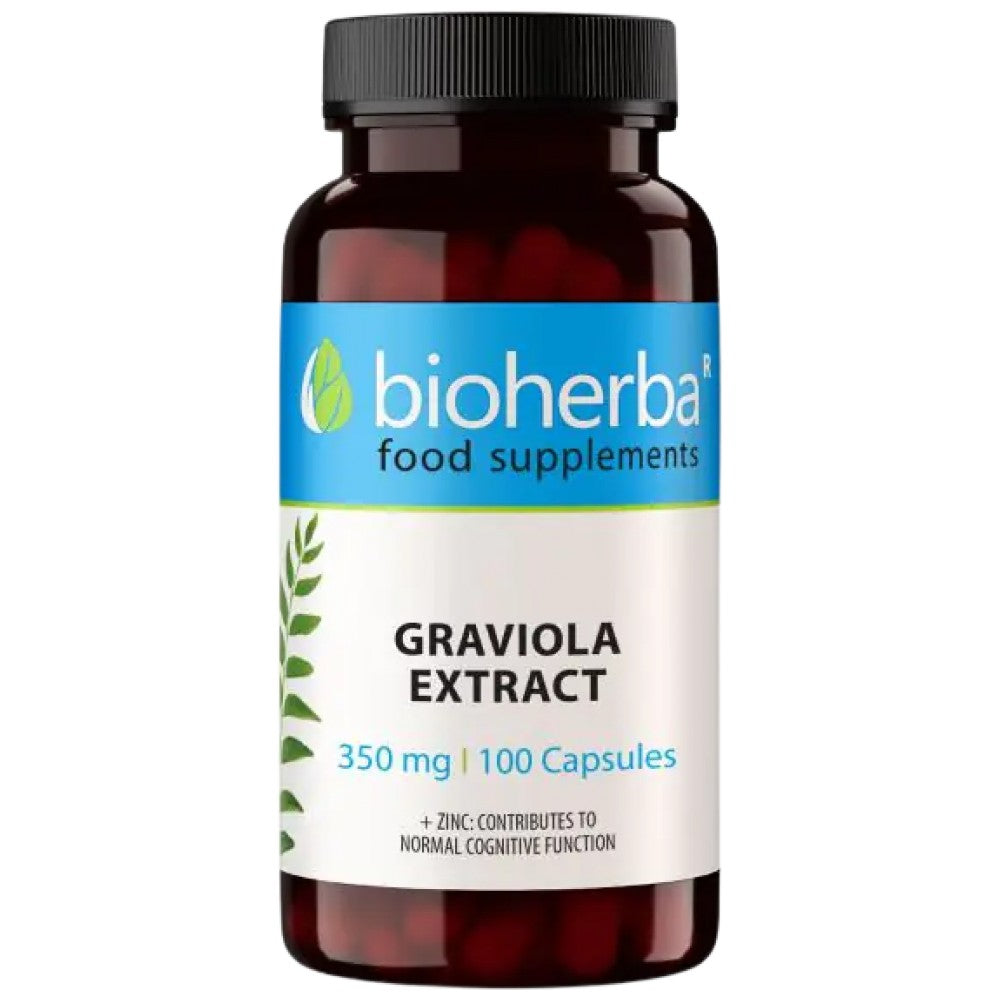 Bioherba Graviola 450 mg - Гравиола 450 mg