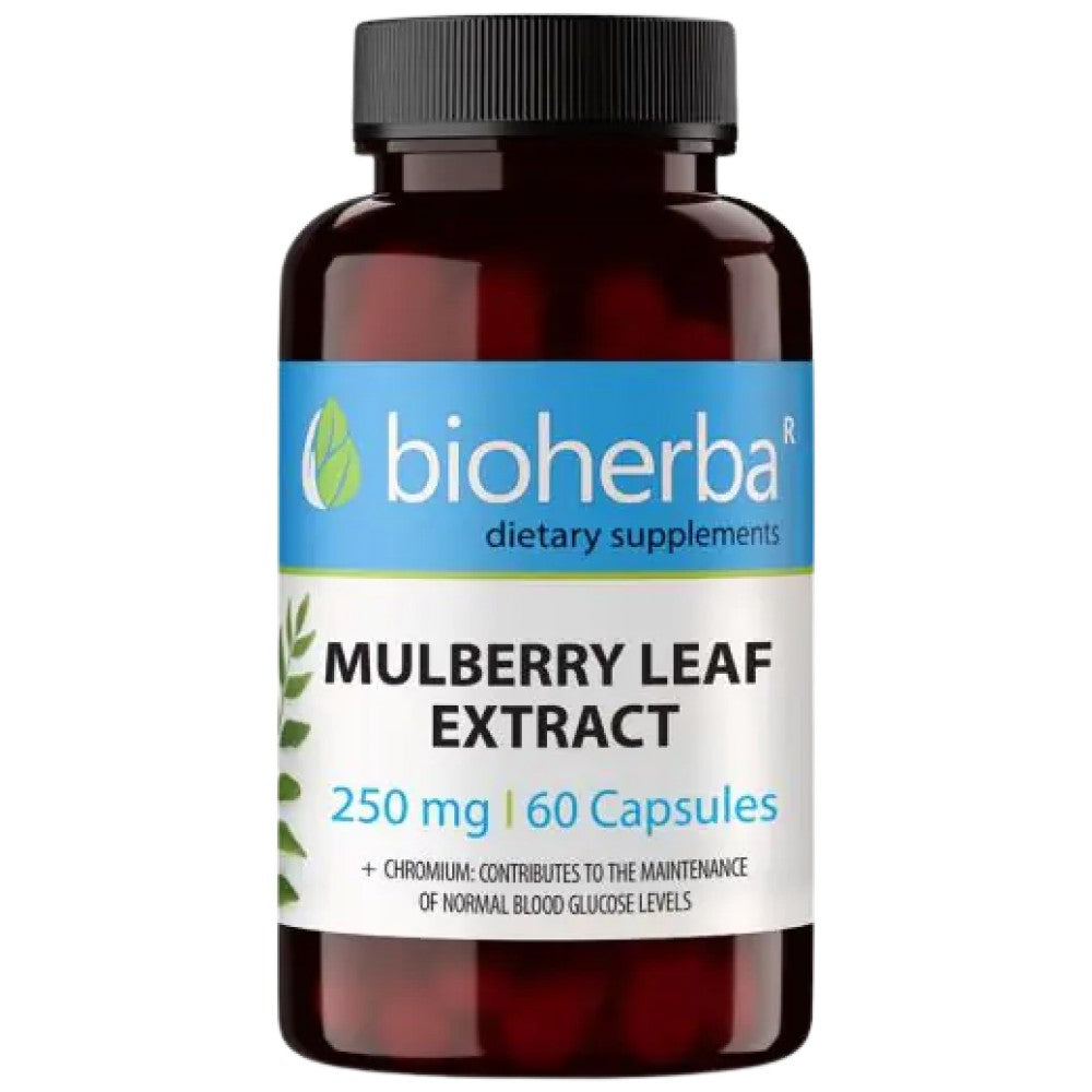 Bioherba Mulberry Leaf Extract 250 mg - Черница лист екстракт 250 mg