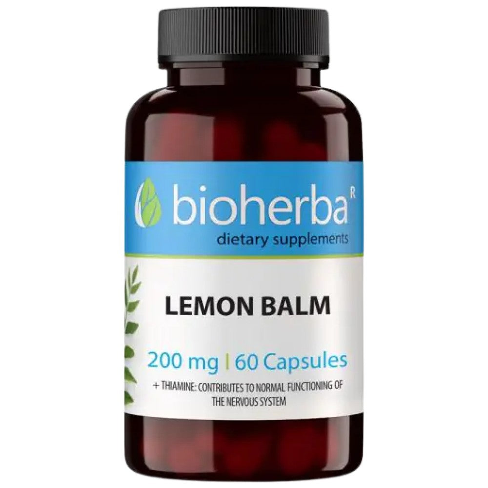Bioherba Lemon Balm 200 mg - Маточина 200 mg