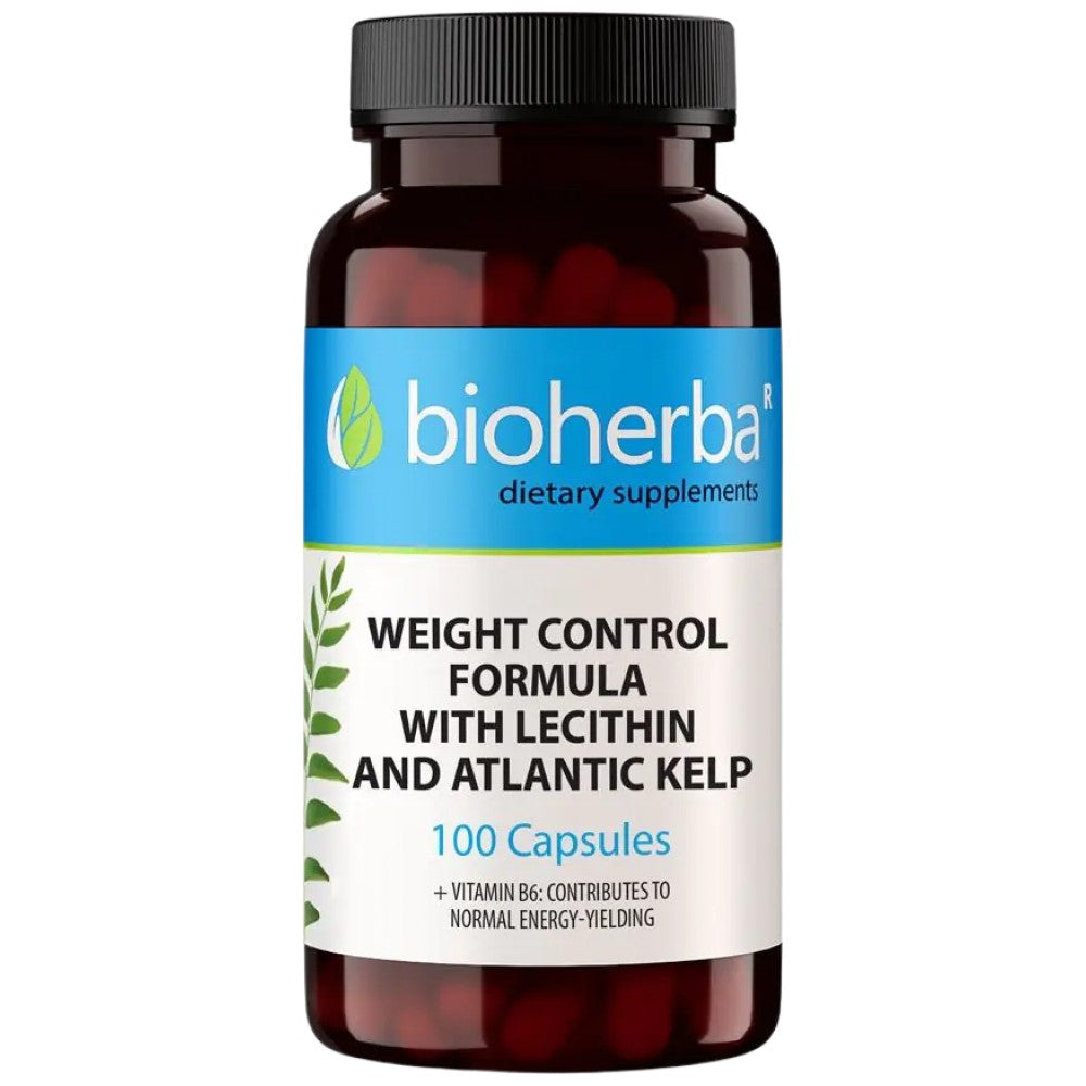 Bioherba Lecithin, Kelp, B-6 and Cider Vinegar - Формула за отслабване с лецитин и оцет