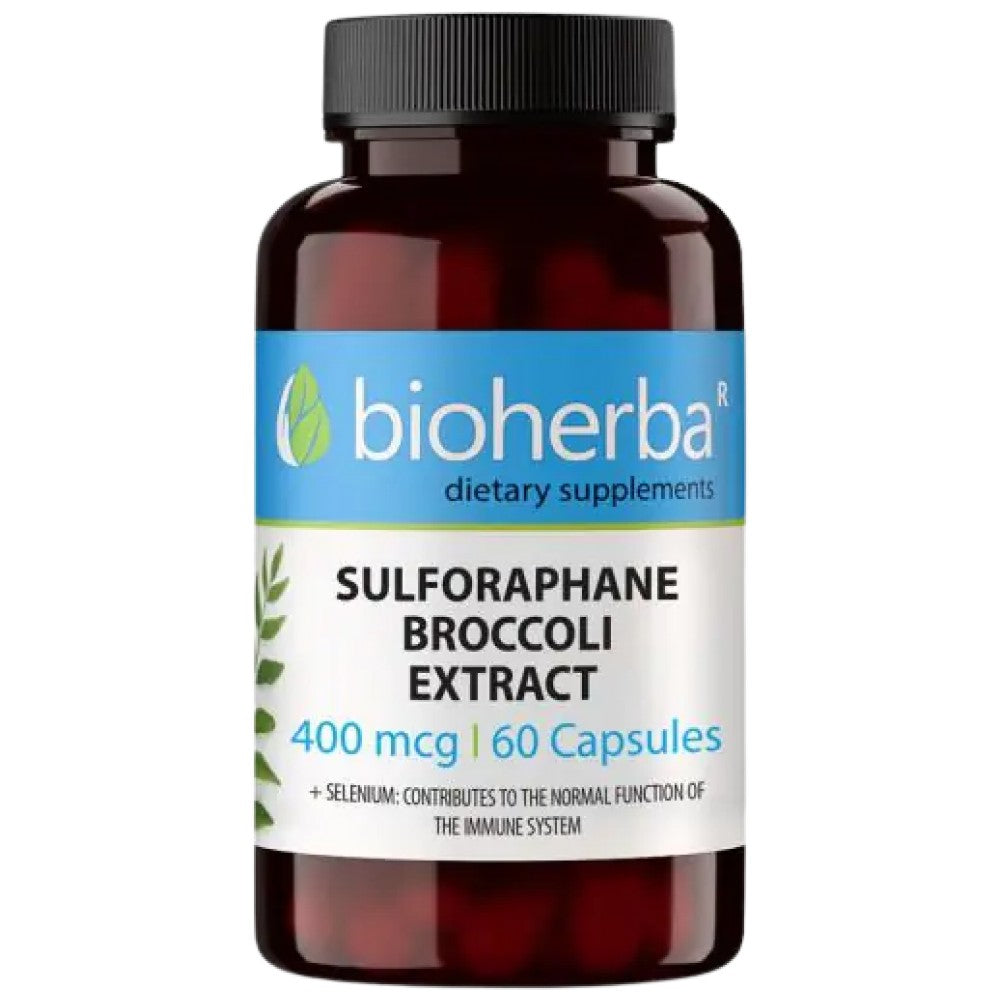 Bioherba Sulforaphane 400 mcg - Сулфорафан от броколи 400 mcg