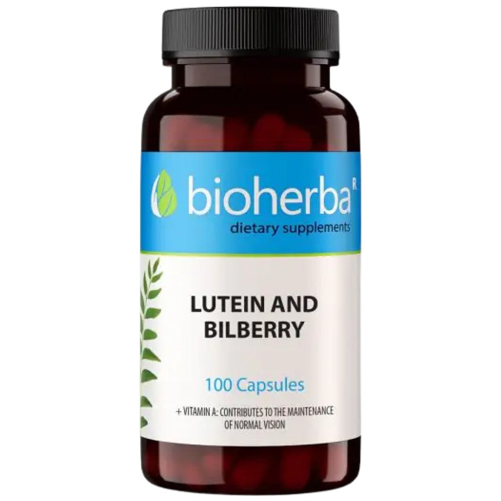 Bioherba Lutein and Bilberry - Лутеин с черна боровинка