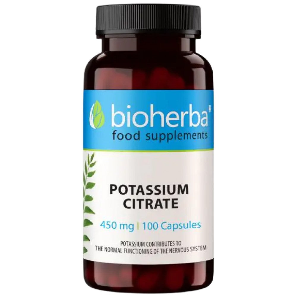 Bioherba Potassium Citrate 260 mg - Калиев цитрат 260 mg