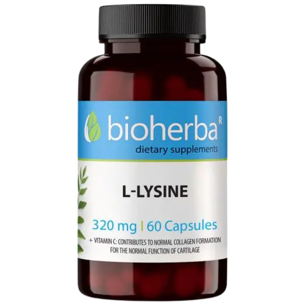 Bioherba L-Lysine 400 mg - L-Лизин 400 mg