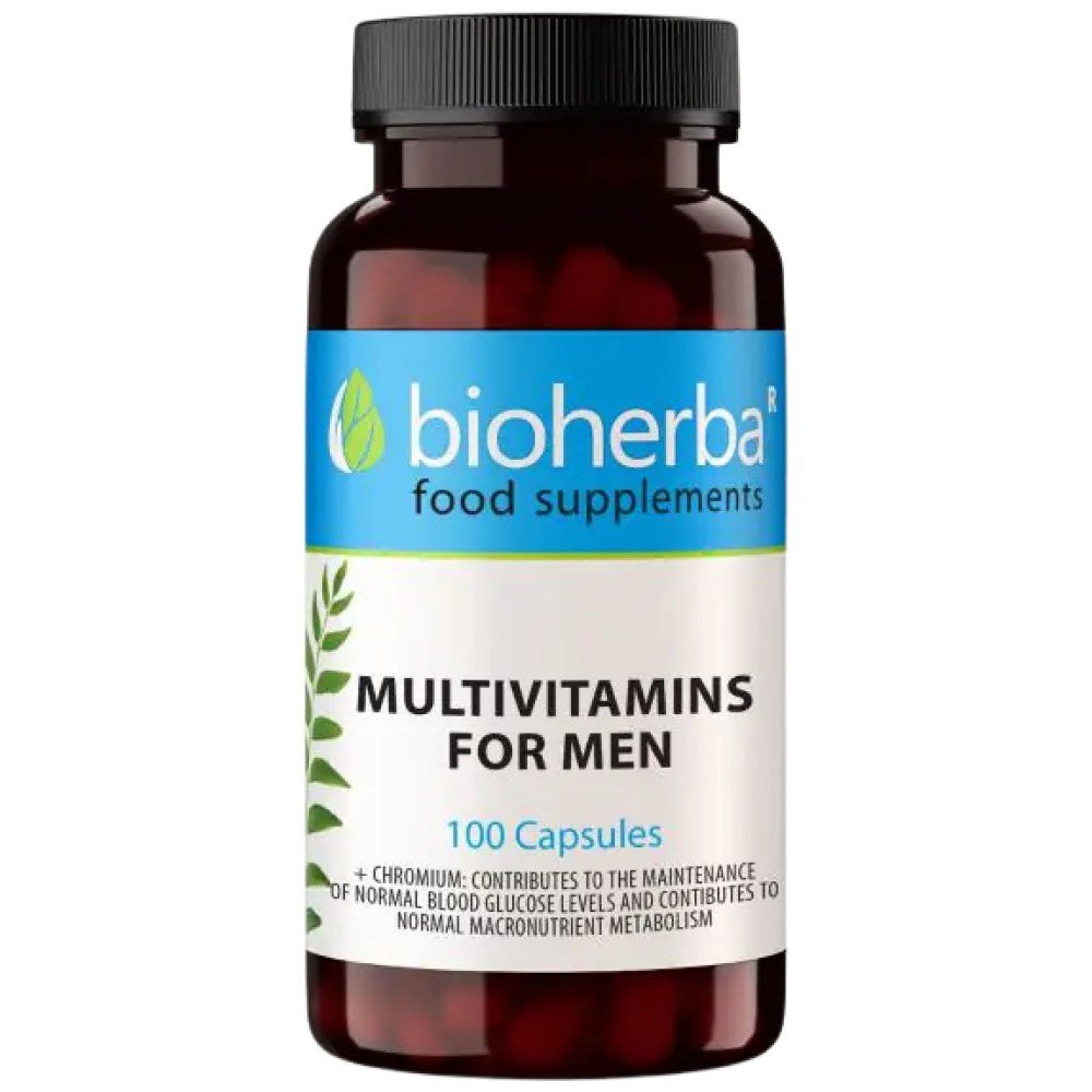 Bioherba Men’s Multivitamins - Мултивитамини за мъже
