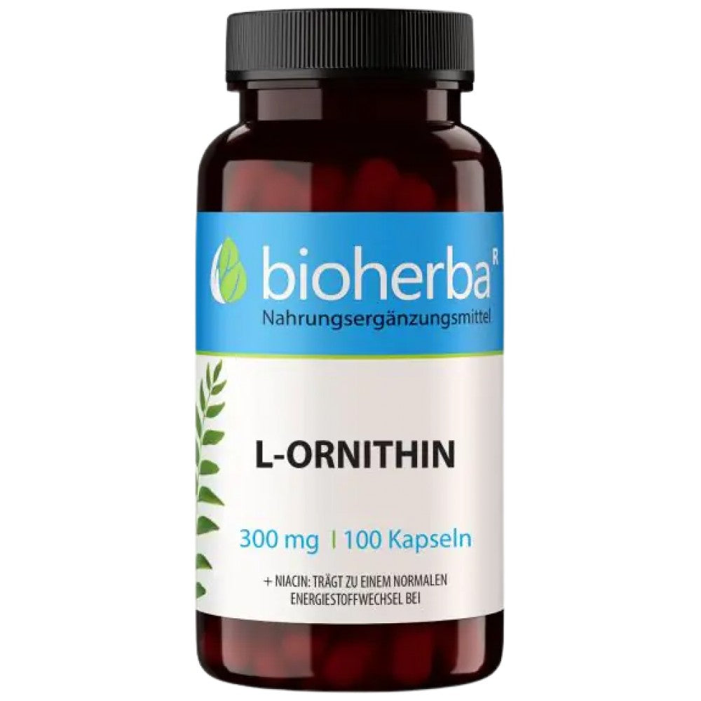 Bioherba L-Ornithine 300 mg - L-Орнитин 300 mg