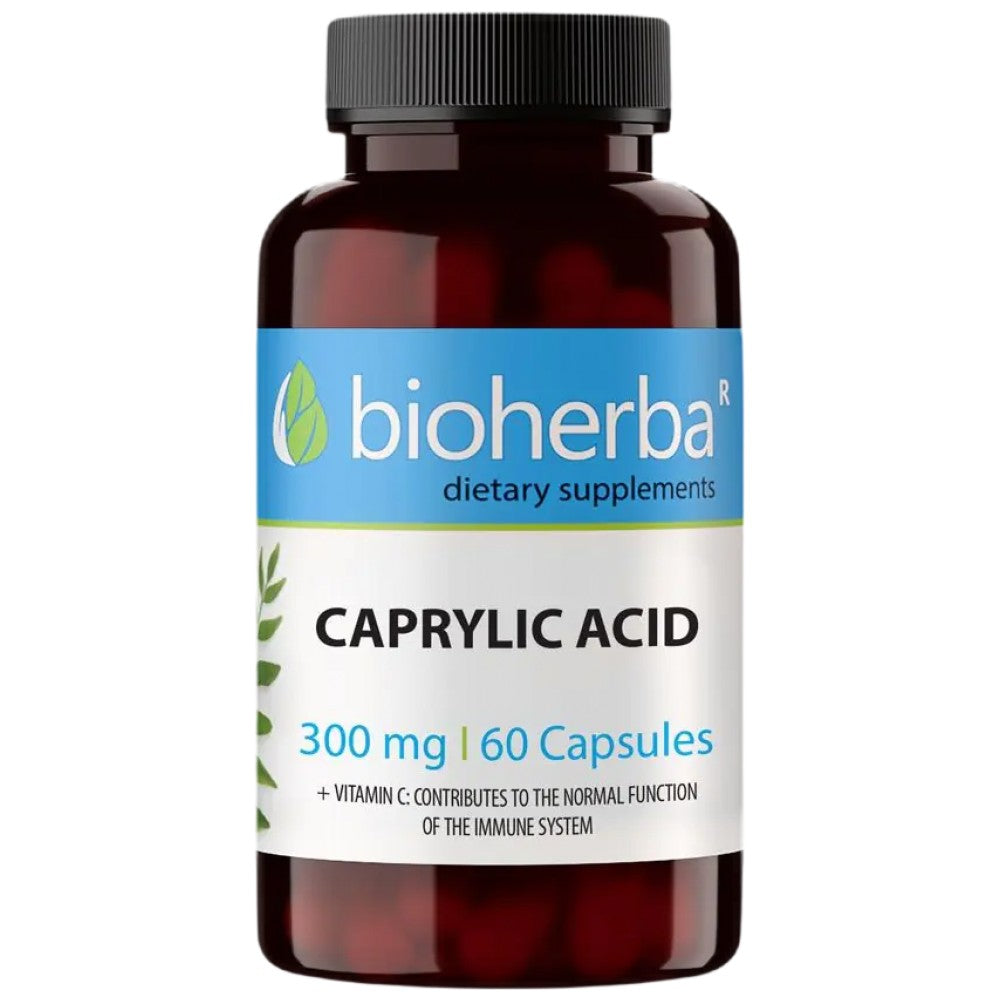 Bioherba Caprylic Acid 300 mg - Каприлова киселина 300 mg