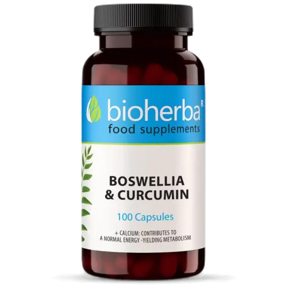 Bioherba Boswellia And Curcumin - Босвелия с куркумин за стави