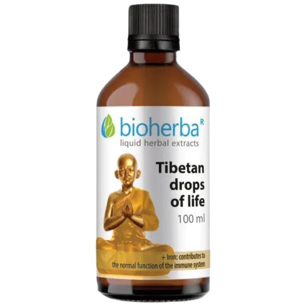 Bioherba Tincture Tibetan Drops of Life - Тибетска тинктура за дълголетие