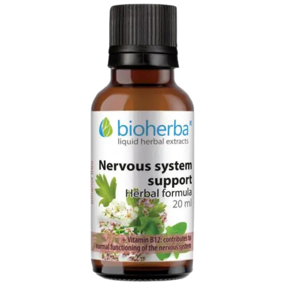 Bioherba Nervous System Support Tincture - Тинктура за нервна система