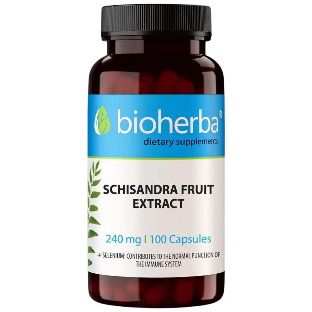 Bioherba Schisandra Fruit Extract 240 mg - Шизандра екстракт 240 mg