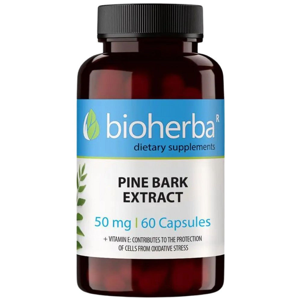 Bioherba Pine Bark Extract 50 mg - Екстракт от борова кора 50 mg