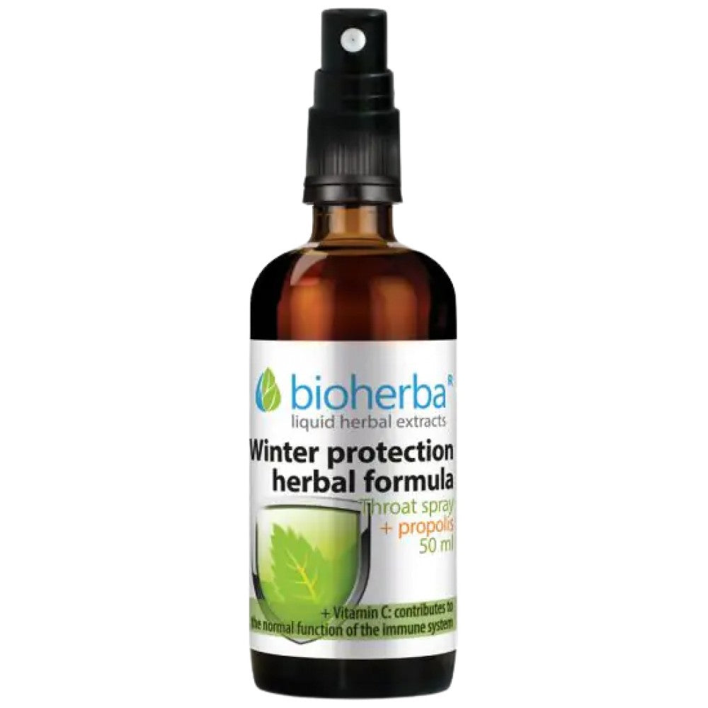 Bioherba Throat Spray Propolis Shield - Спрей за гърло с прополис