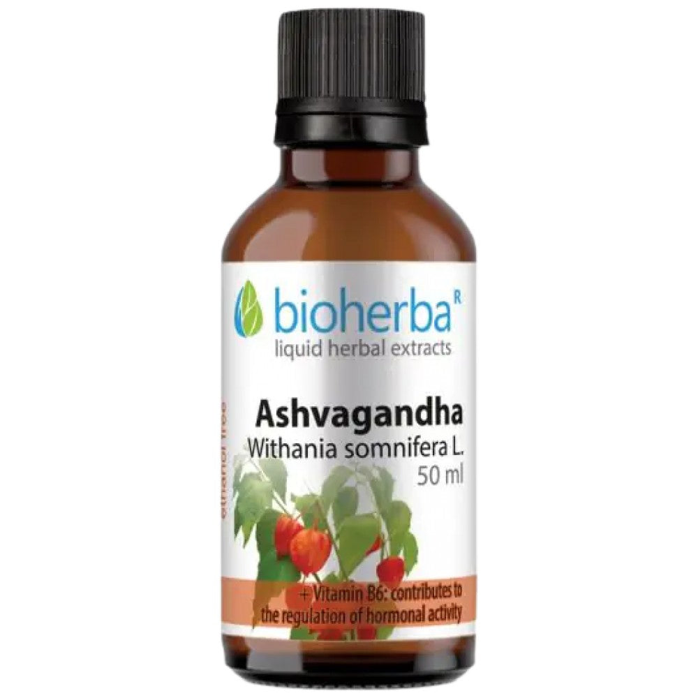 Bioherba Tincture Ashwagandha - Тинктура от ашваганда