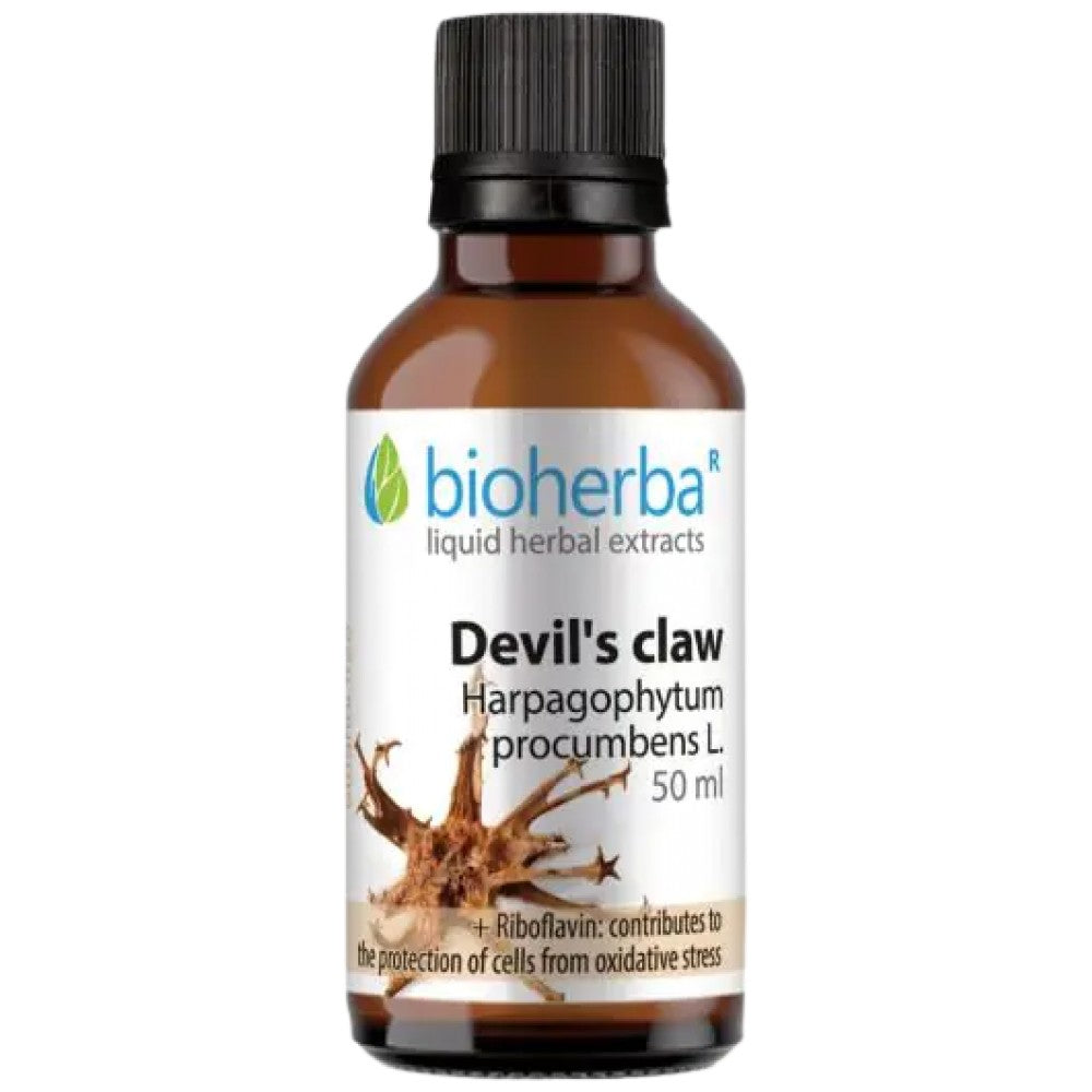 Bioherba Devil's Claw Tincture - Тинктура от дяволски нокът