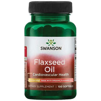 SWANSON Flaxseed Oil 1000 mg - Ленено масло 1000 mg