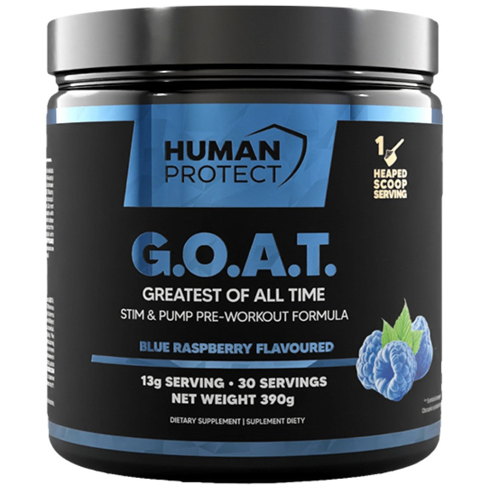 Human Protect G.O.A.T Stim & Pump Pre-Workout - Предтренировъчна формула с помпа