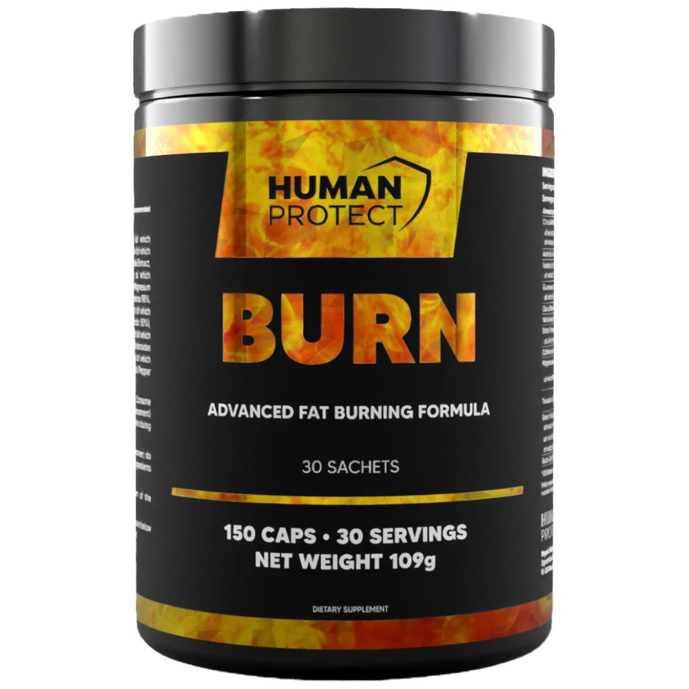 Human Protect Burn Advanced Fat Burning Formula - Термогенен фетбърнър