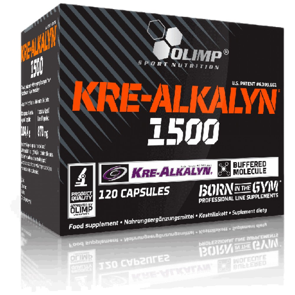 Olimp Sport Nutrition Kre-Alkalyn 1500 - Буфериран креатин Kre-Alkalyn 1500