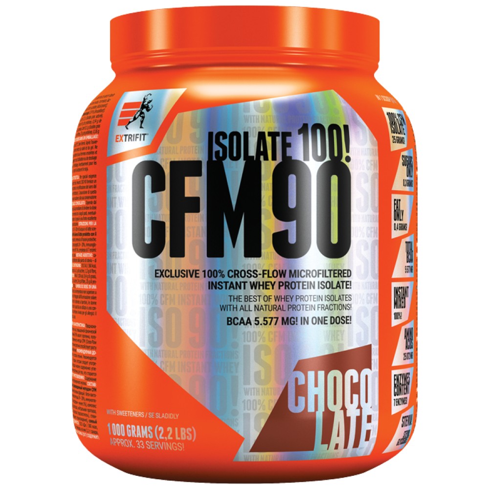 Extrifit Sports Nutrition ISO 90 CFM Instant Whey - Суроватъчен изолат CFM