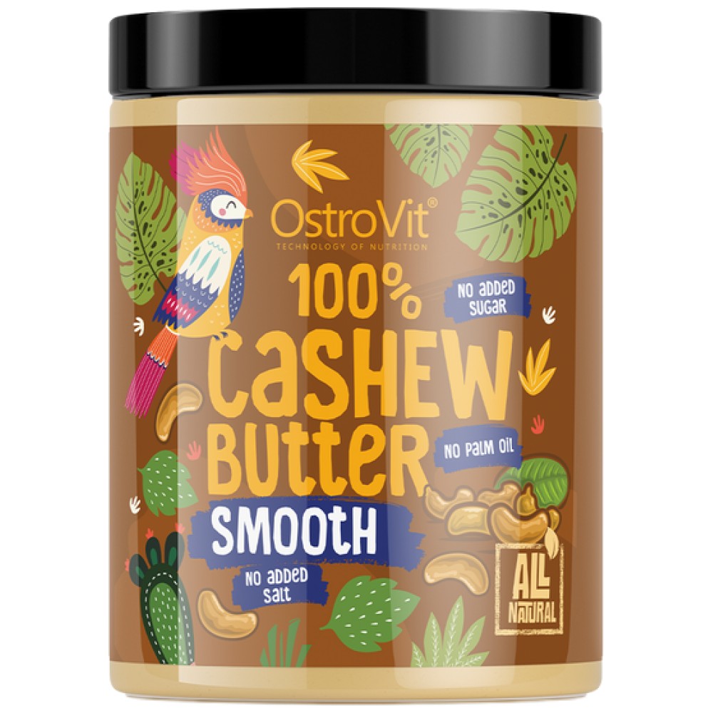 OstroVit 100% Cashew Butter Smooth - Масло от кашу гладко