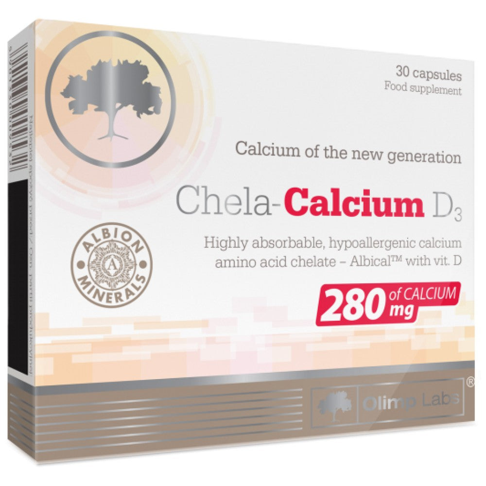 Olimp Sport Nutrition Chela Calcium D3 - Хелатен калций с Витамин Д3