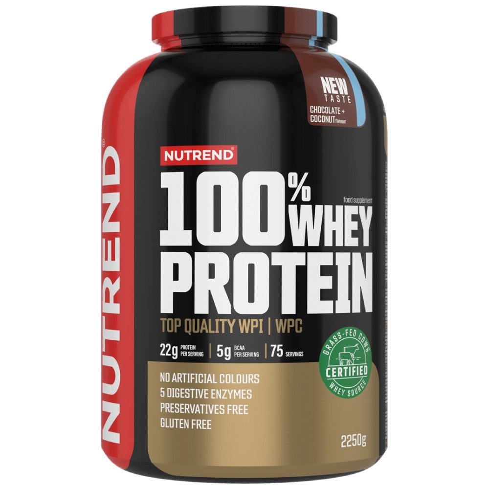 Nutrend 100% Whey Protein - 100% Суроватъчен протеин