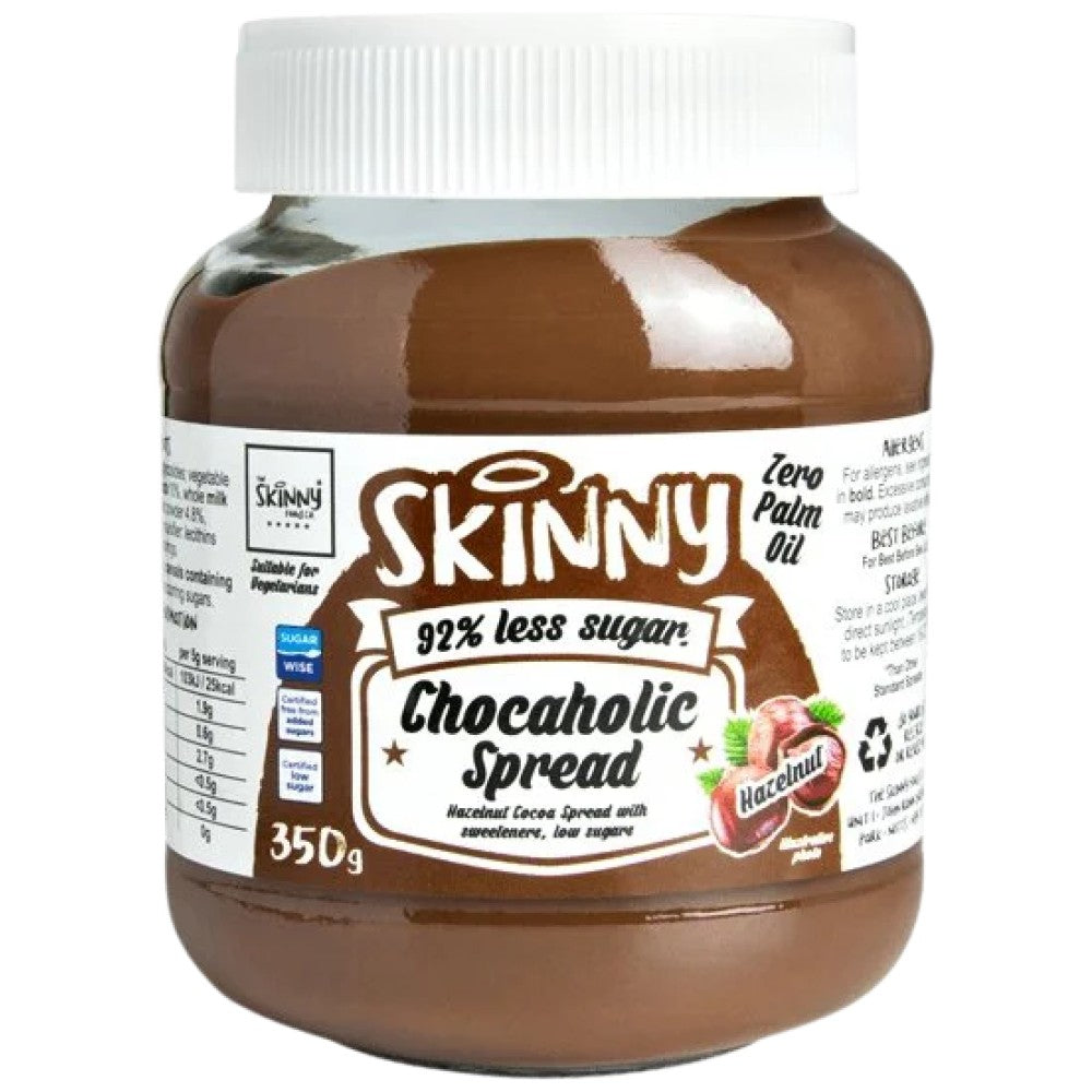 Skinny Food Co Chocaholic Skinny Spread Chocolate Hazelnut - Шоколадов крем с лешник без захар