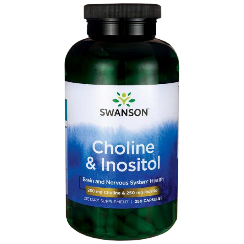 SWANSON Choline & Inositol 250 mg - Холин и Инозитол 250 mg