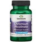 SWANSON Chromium Picolinate 200 mcg - Хром пиколинат 200 mcg