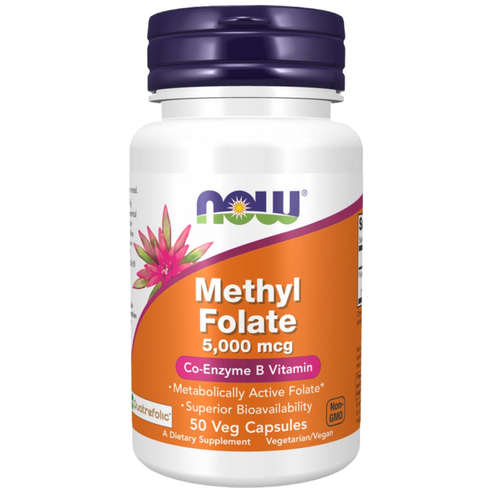 NOW Foods Methyl Folate 5000 mcg - Метилфолат 5000 mcg