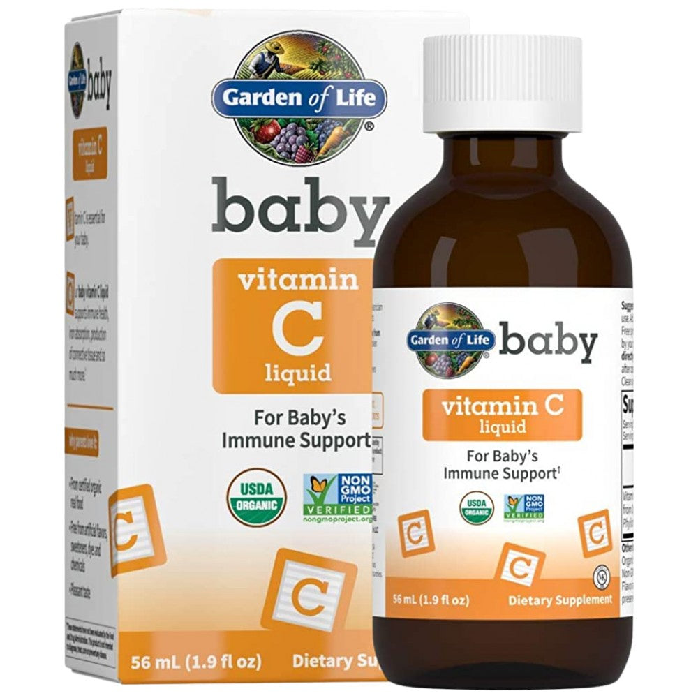 Garden Of Life Baby Vitamin C Liquid - Течен Витамин Ц за бебета