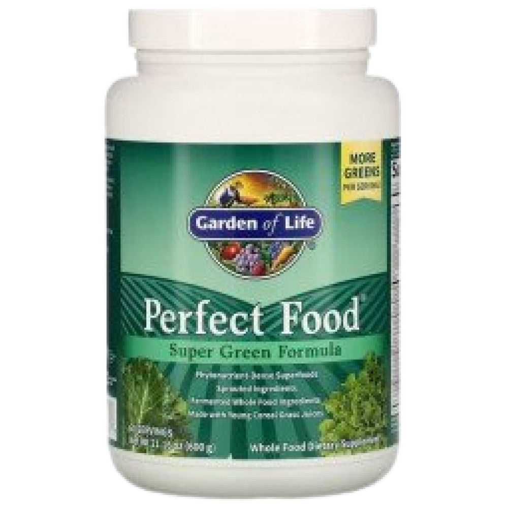 Garden Of Life Perfect Food RAW Organic Green Super Food - Зелена суперхрана RAW