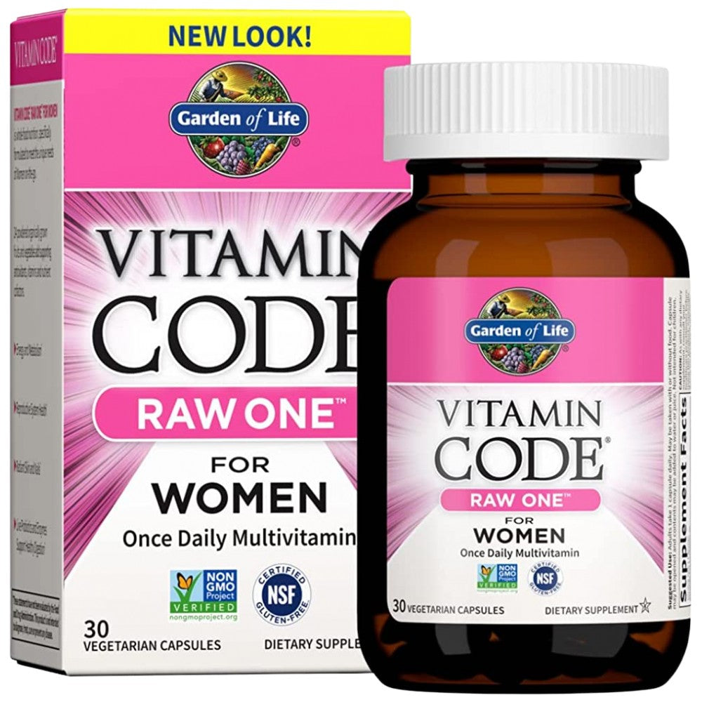 Garden Of Life RAW One Women - Мултивитамини за жени от цели храни