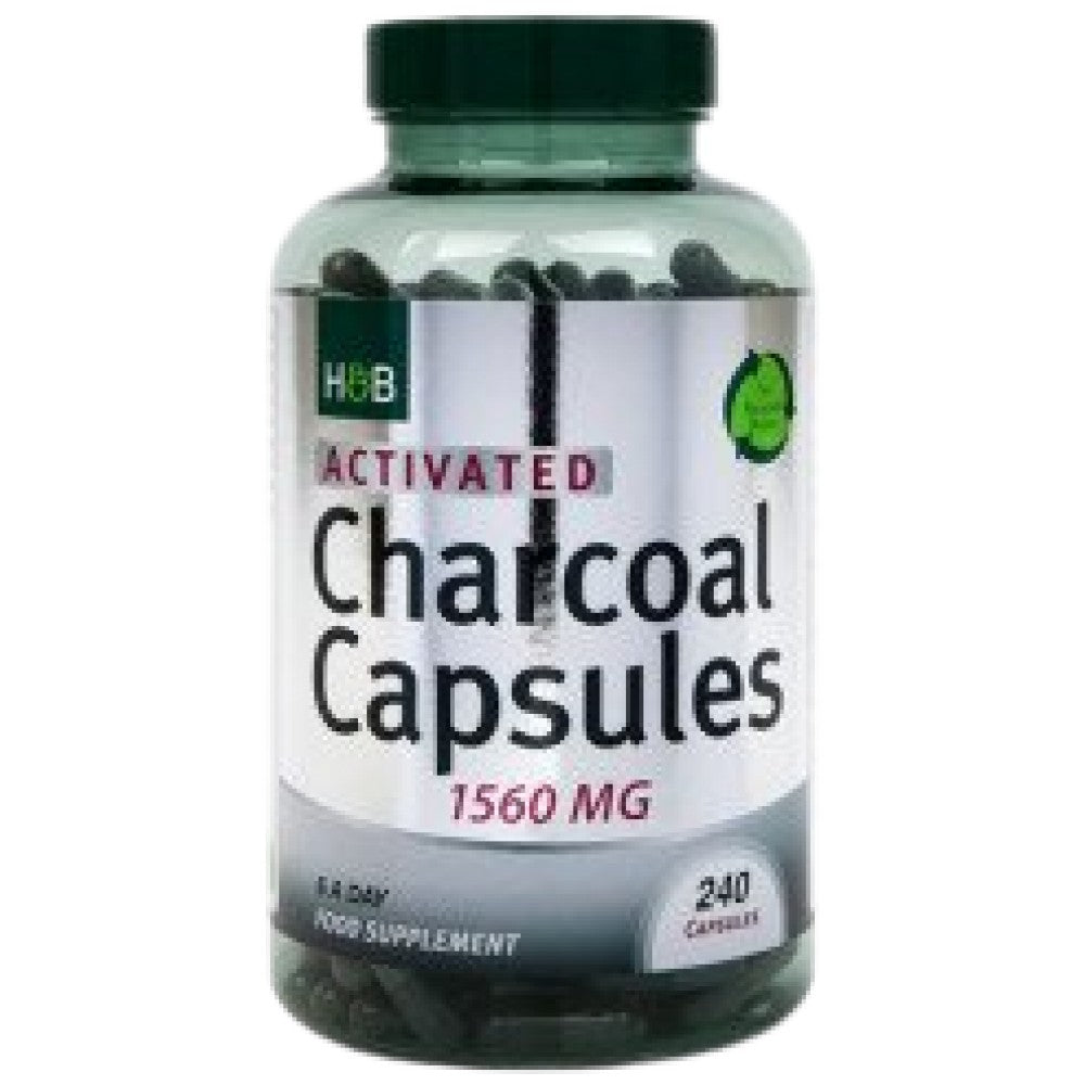 Holland And Barrett Activated Charcoal 260 mg - Активен въглен 260 mg