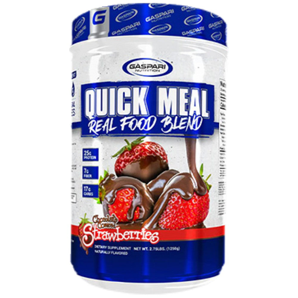 Gaspari Nutrition Quick Meal Real Food Blend - Заместител на хранене от истинска храна