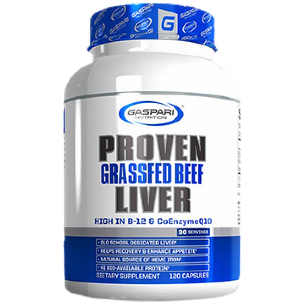 Gaspari Nutrition Proven Grassfed Beef Liver - Говежди черен дроб от пасищни животни