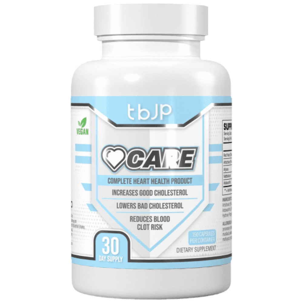 Trained by JP Heart Care with Nattokinase & Red Yeast - Формула за сърцето с наттокиназа