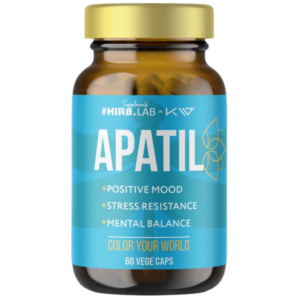 Hero.Lab Apatil Adaptogen Complex with Saffron & Ashwagandha - Адаптогенен комплекс с шафран и ашваганда
