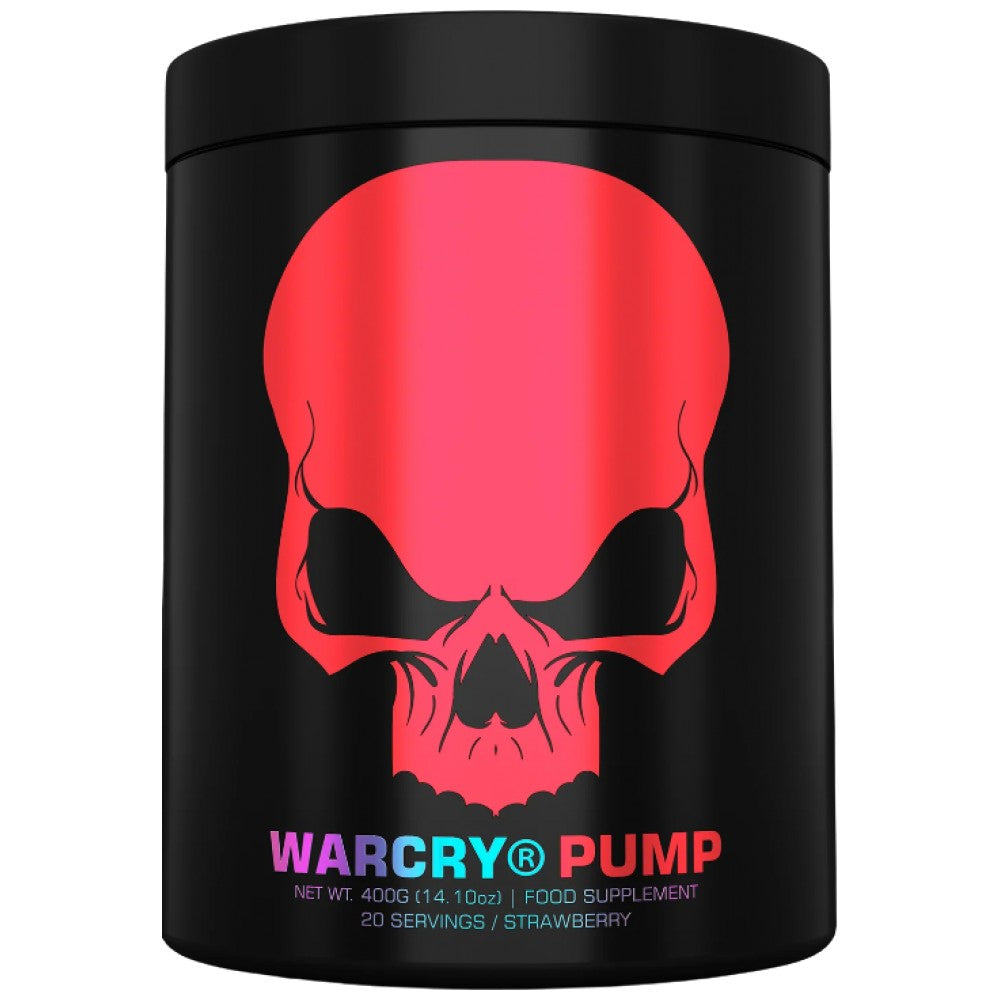 Genius Nutrition WarCry Pump Non-Stim Formula with OxyStorm - Помпа бустер без стимуланти