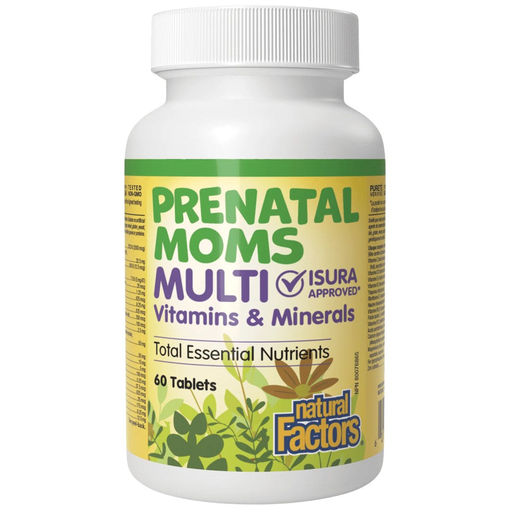 Natural Factors Prenatal Moms Multi - Мултивитамини за бременни