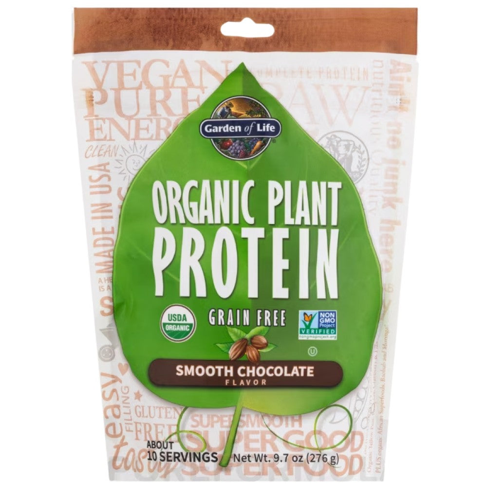 Garden Of Life Organic Plant Protein Chocolate - Растителен протеин шоколад