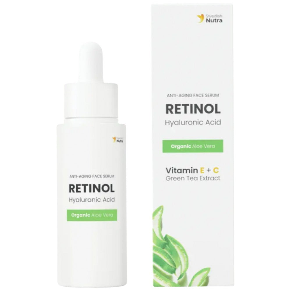 Swedish Nutra Anti Aging Face Serum - Серум за лице против стареене