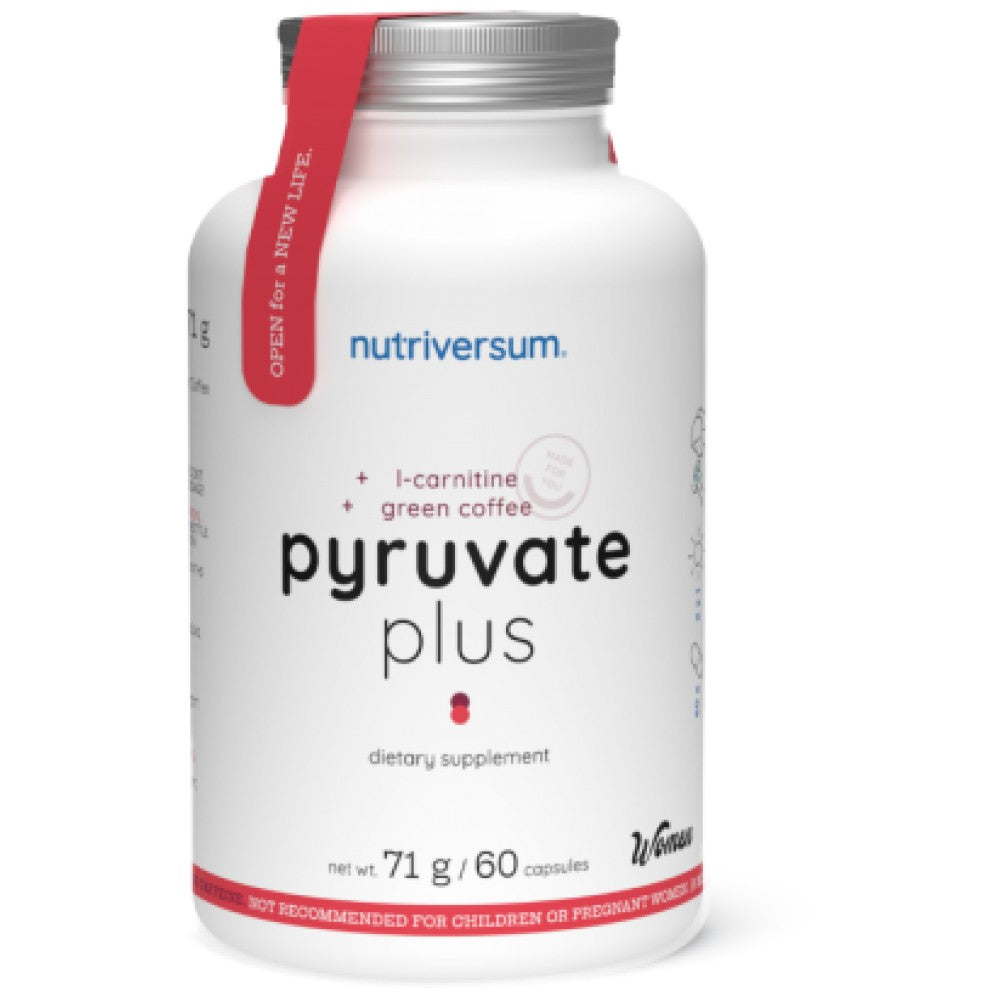 Nutriversum Pyruvate Plus with L-Carnitine & Green Coffee Bean - Пируват с L-карнитин и зелено кафе