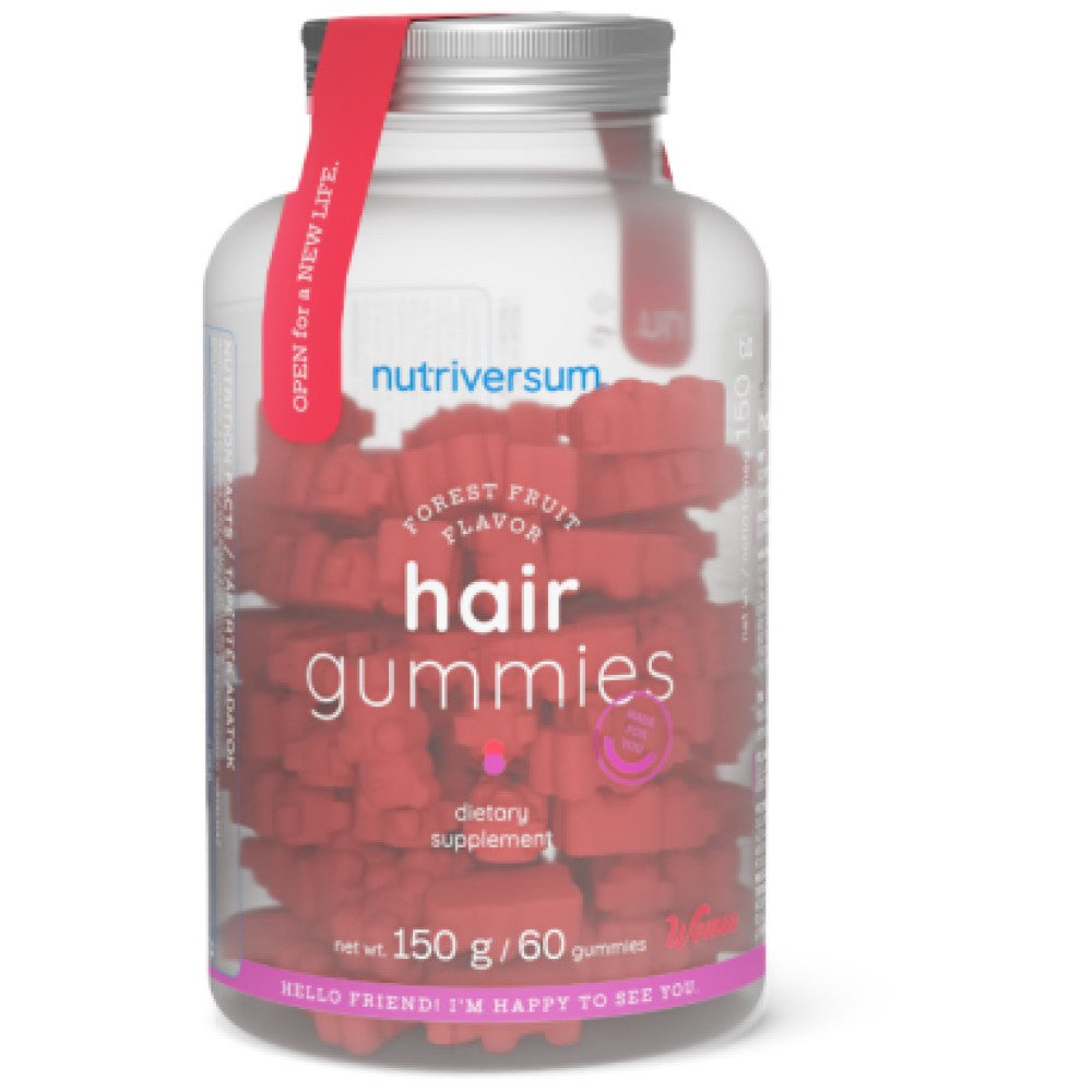 Nutriversum Hair Gummies - Витамини за коса гъми