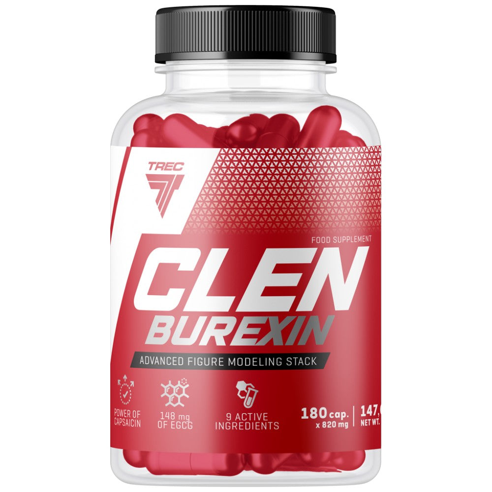 Trec Nutrition ClenBurexin Thermogenic Fat Burner - Термогенен фетбърнър