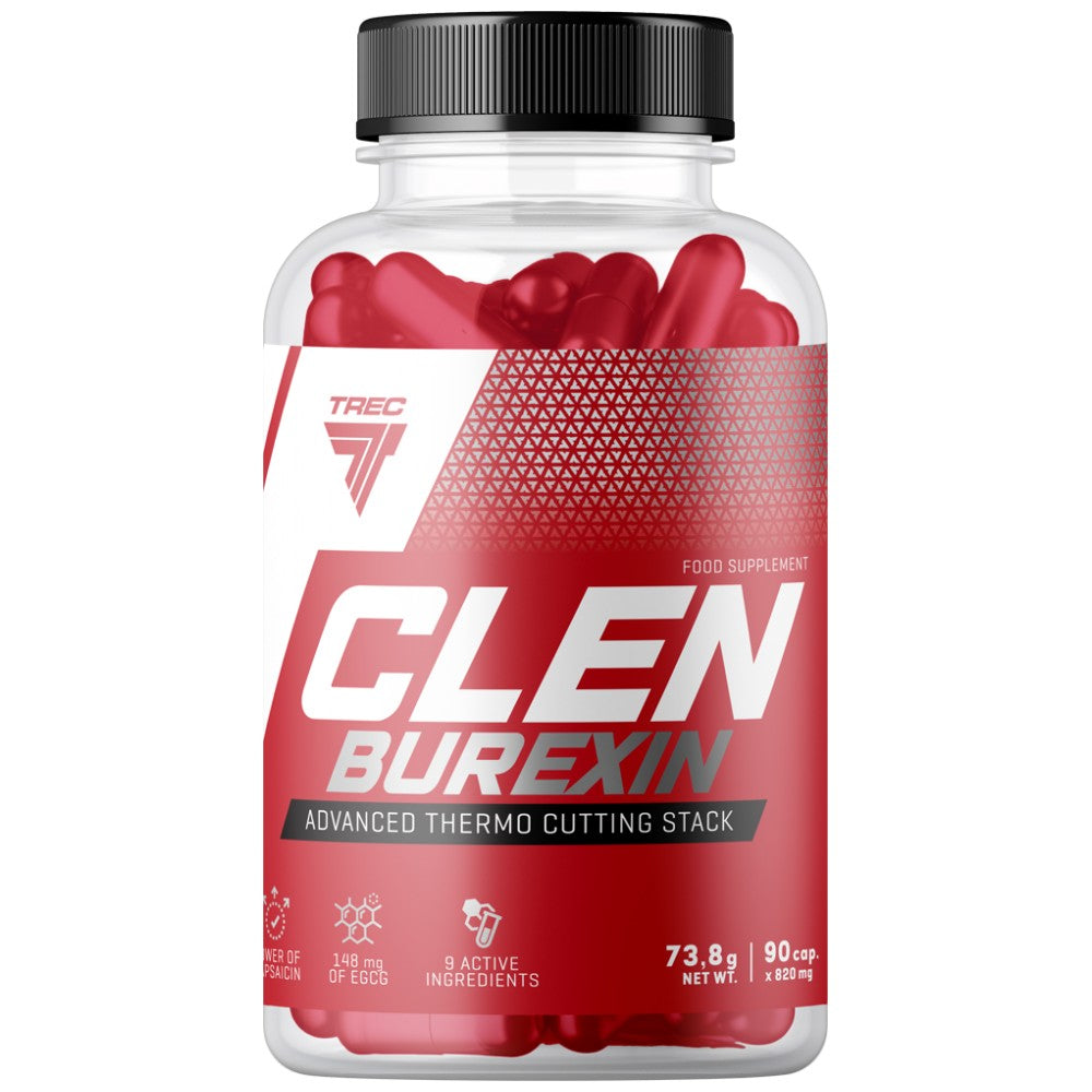 Trec Nutrition ClenBurexin Thermogenic Fat Burner - Термогенен фетбърнър
