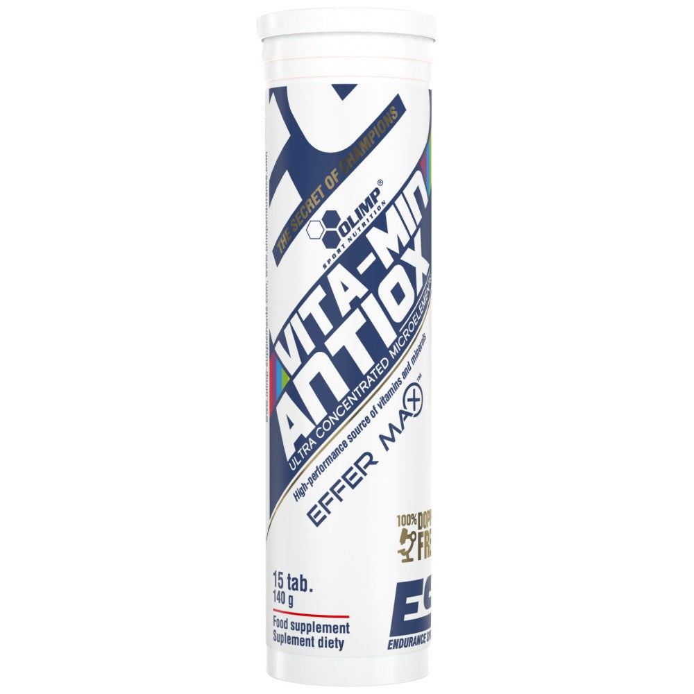 Olimp Sport Nutrition Vita-MIN AntiOX Effervescent Tabs - Разтворими мултивитамини с антиоксиданти