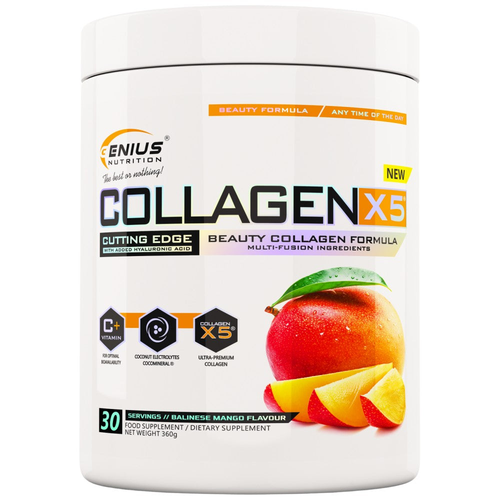 Genius Nutrition Collagen X5 - Колаген X5