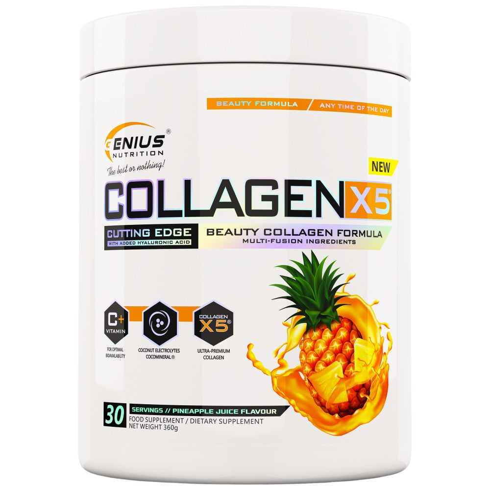 Genius Nutrition Collagen X5 - Колаген X5